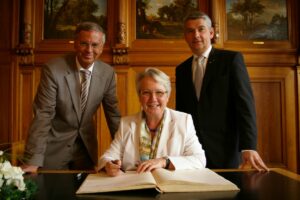 Bundesministerin Annette Schavan zu Gast im Rathaus