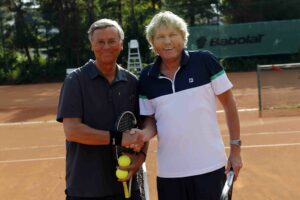 Sommerfest der CDU Ortsgruppe Tegel am Mittwoch (04.06.2014) in Berlin mit Wolfgang Bosbach Vorsitzender des Bundestags-Innenausschusses und  Bernhard Brink .