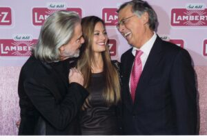 Wolfgang Bosbach mit Tochter Viktoria und Dr. Hermann Buhlbecker